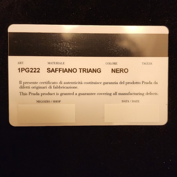 PRADA Tessuto Milano Saffiano Leather 6 Key Holder Wallet Cardholder Black - Picture 13 of 15